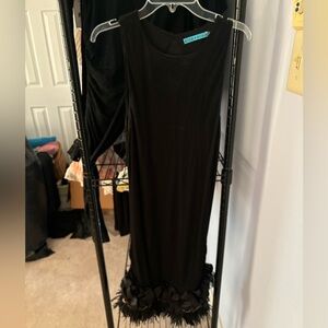 Alice&Olivia feather dress